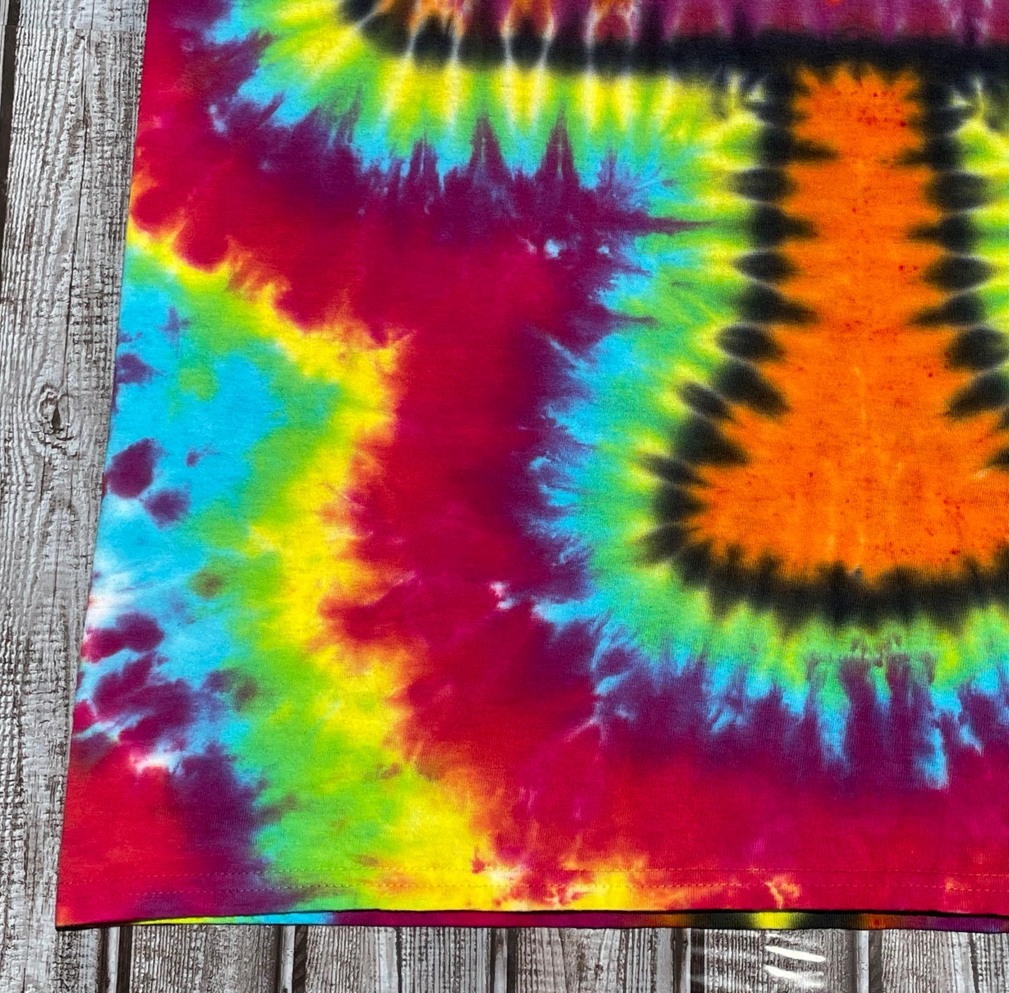 Mushroom Tie Dye T-Shirt Adult LARGE