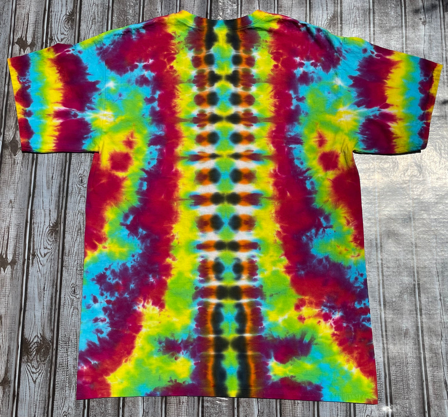 Mushroom Tie Dye T-Shirt Adult LARGE