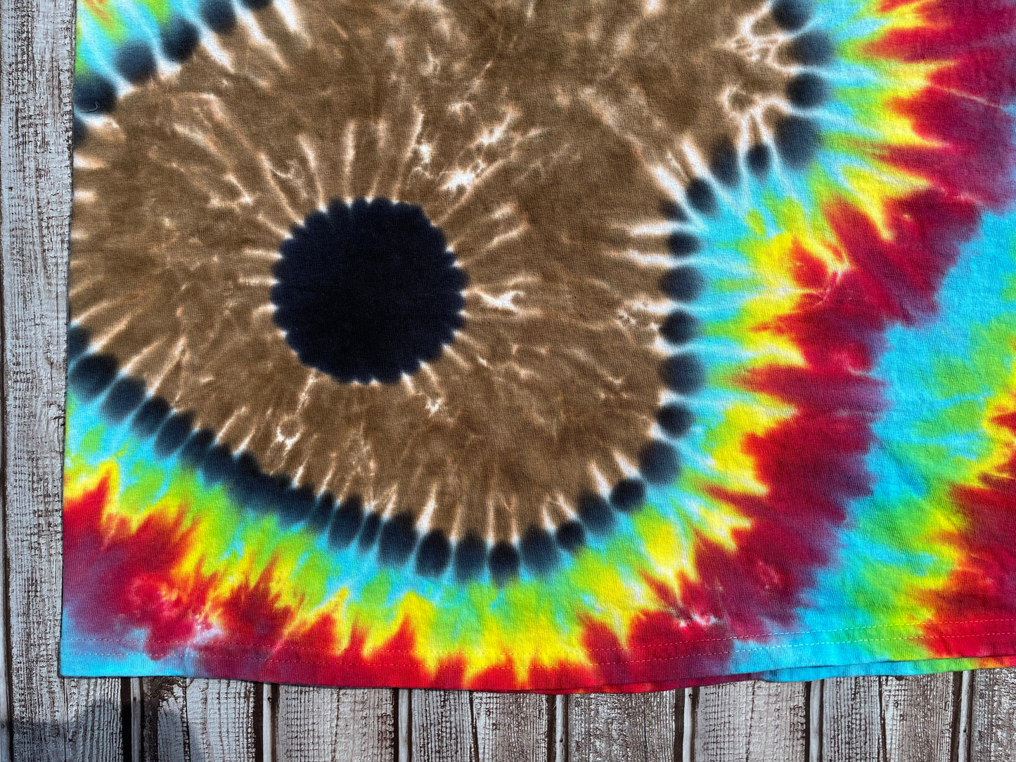 Guitar Tie Dye T-Shirt Adult LARGE