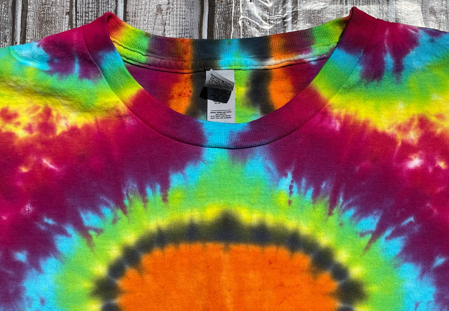 Mushroom Tie Dye T-Shirt Adult XL