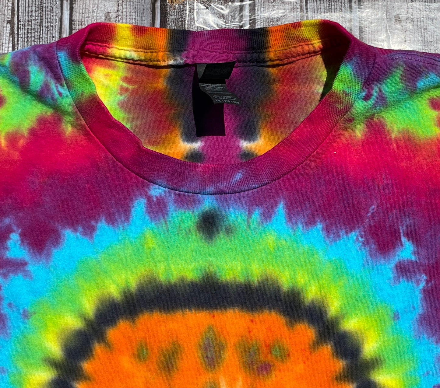 Mushroom Tie Dye T-Shirt Adult 2XL