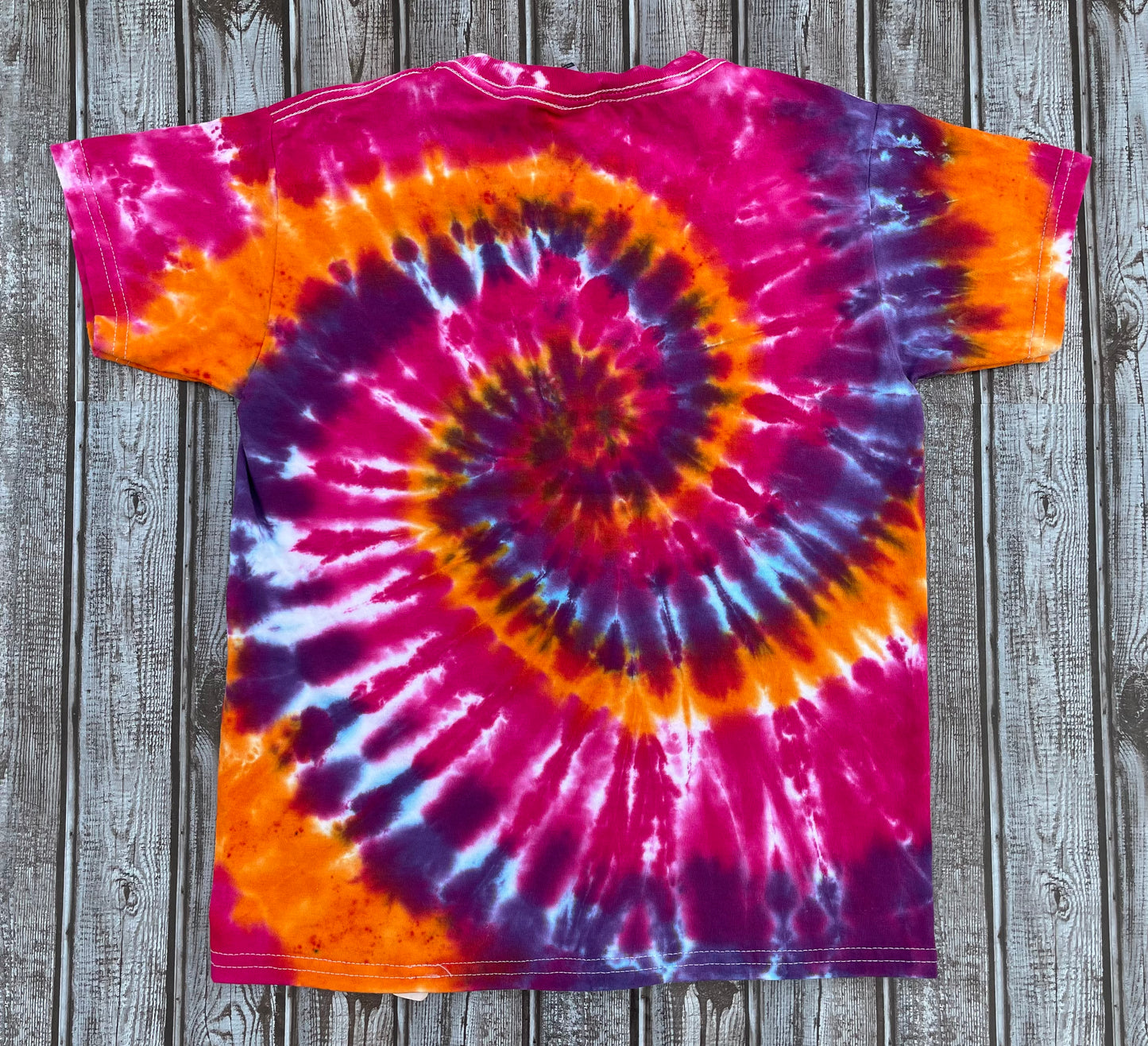 Tie Dye T-Shirt KIDS Small Pink, Purple, Orange