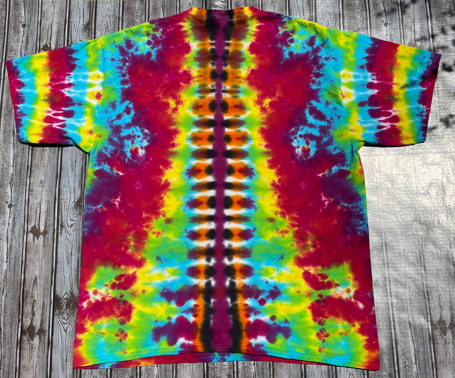 Mushroom Tie Dye T-Shirt Adult 2XL