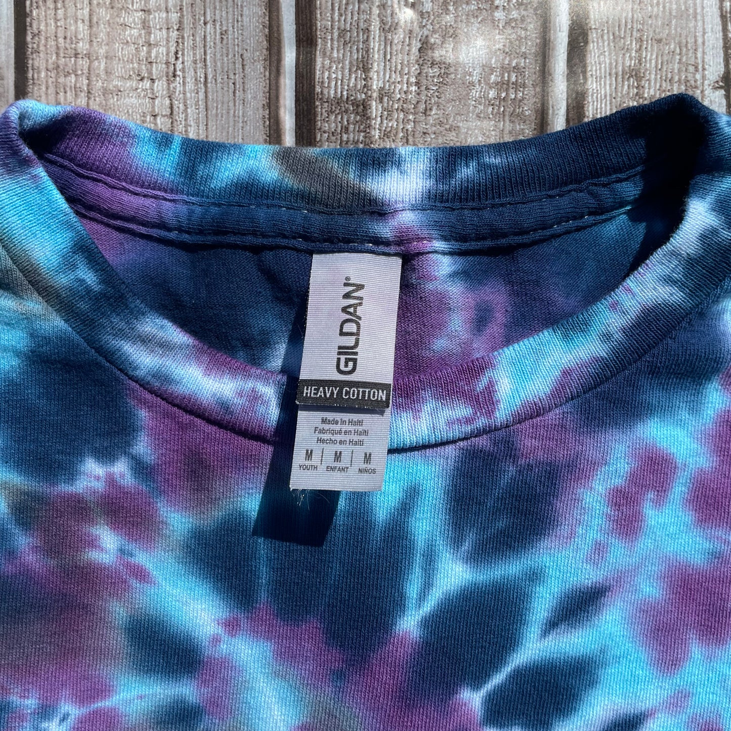 Galaxy Sun Tie Dye T-Shirt KIDS Medium