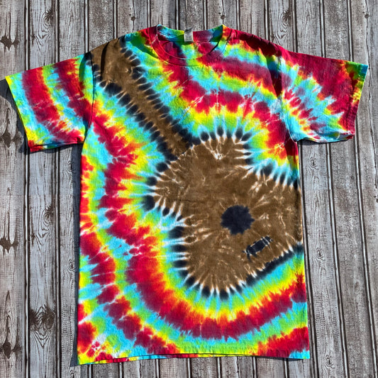 Guitar Tie Dye T-Shirt Adult MEDIUM - OOAK