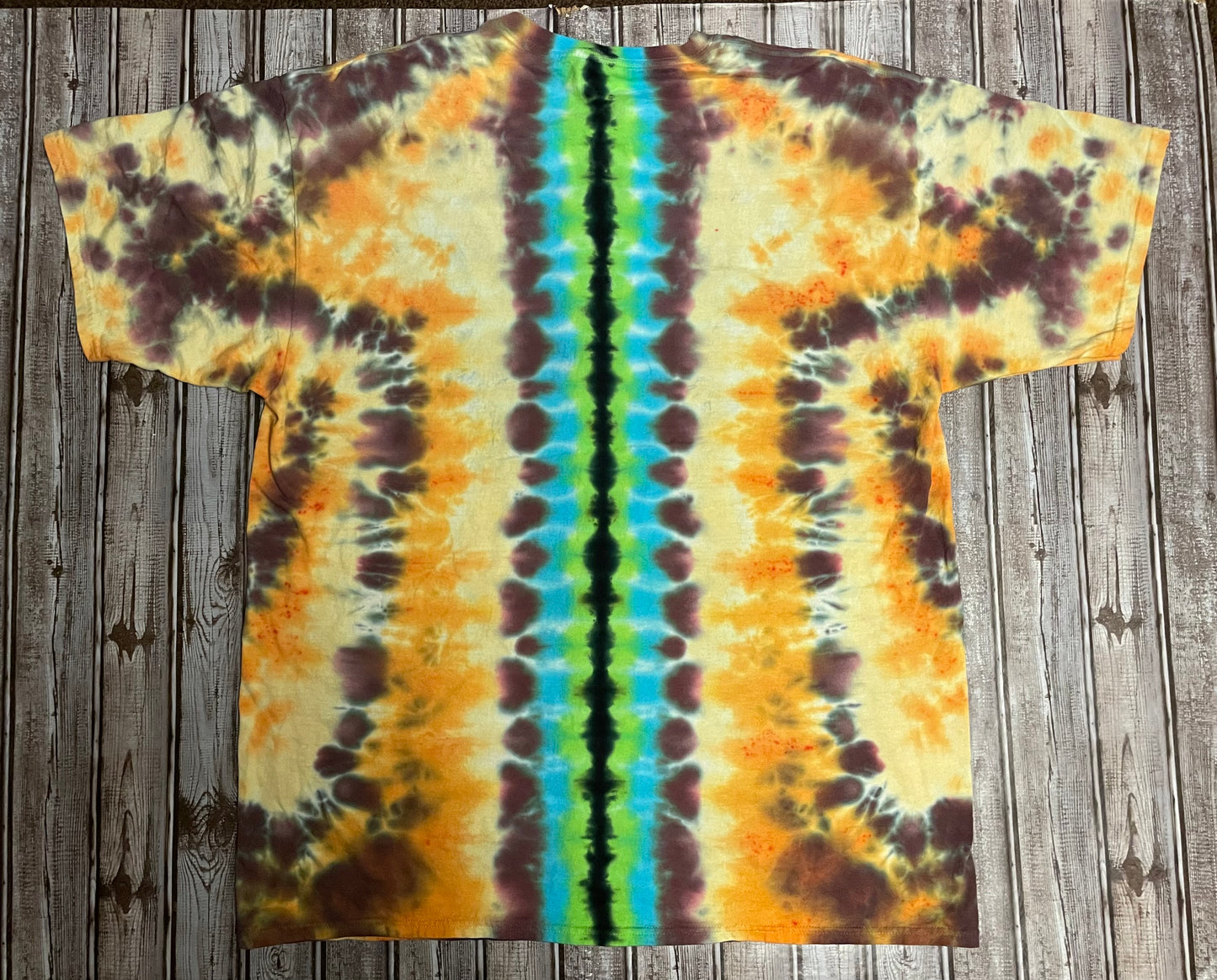 Dancing Bear Tie Dye T-Shirt Men's 2XL