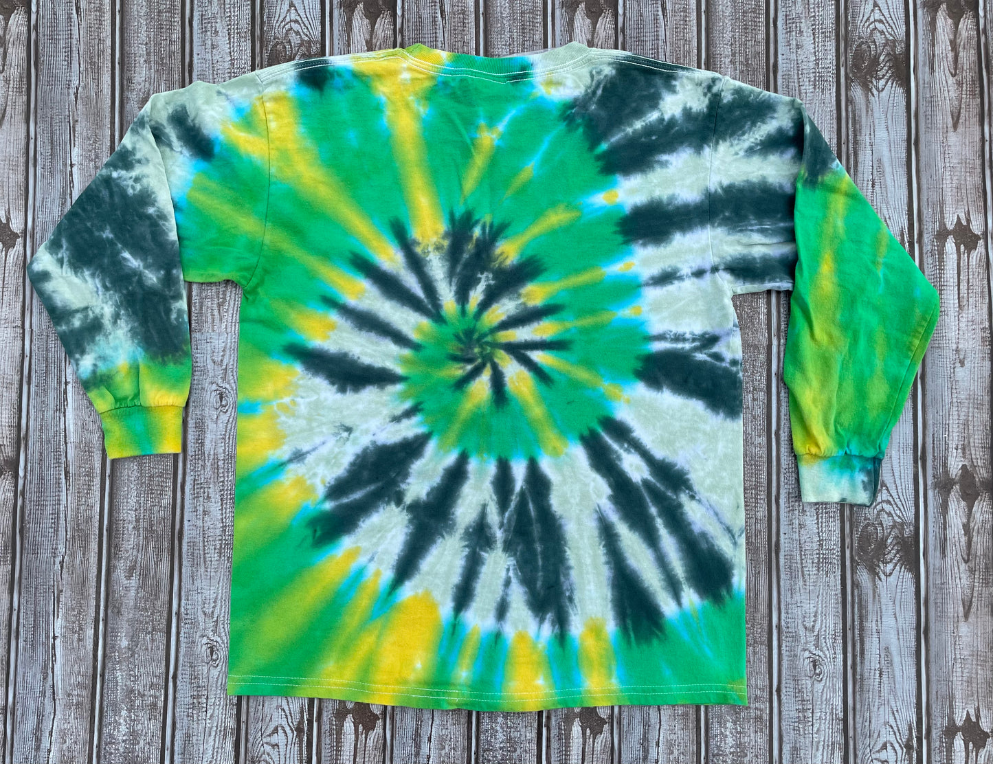 Pickle Theme Tie Dye Long Sleeve T-Shirt KIDS XL