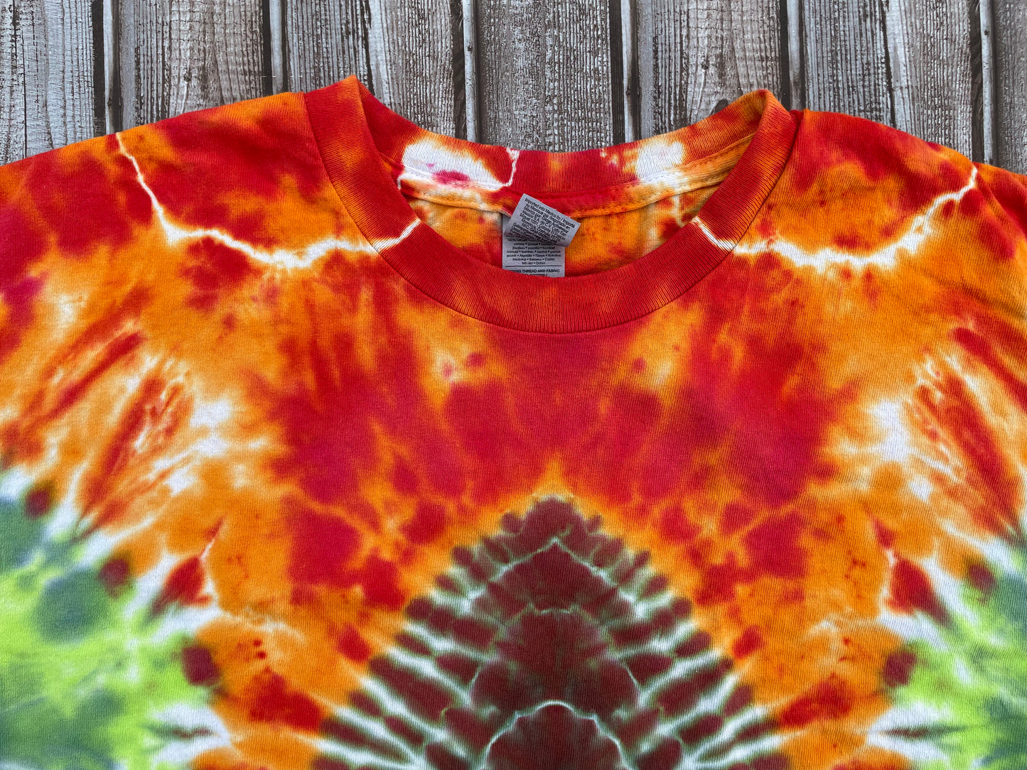 Arrowhead Tie Dye T-Shirt Adult MEDIUM