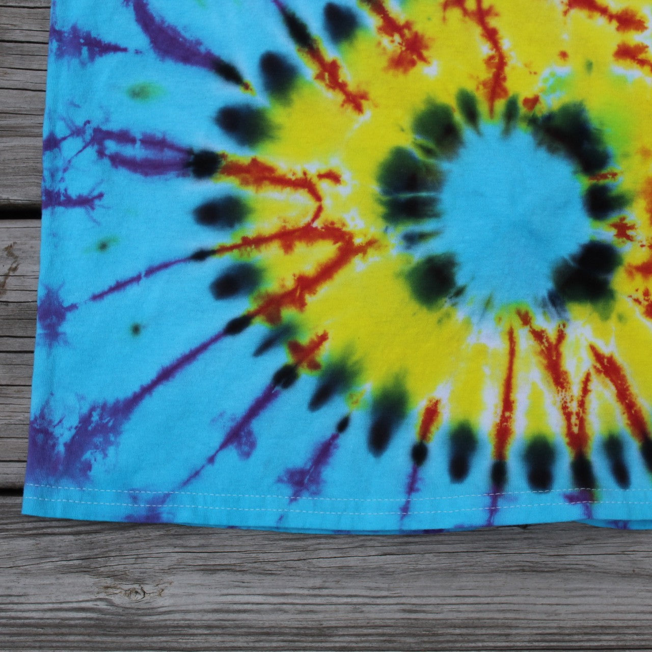 Yin & Yang Tie Dye T-Shirt KIDS XL *Imperfection*