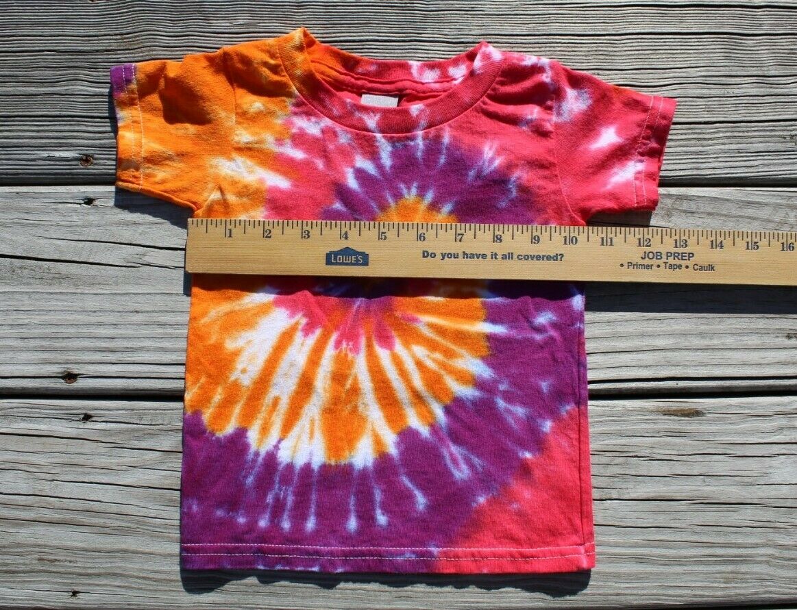 Tie Dye Toddler T-Shirt - Size 2T NWT Hand-dyed in USA – Almost